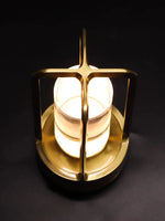 Lampe de chevet noir et or - Vignette | Aura Douce 