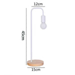 Lampe de chevet noir industriel - Vignette | Aura Douce 