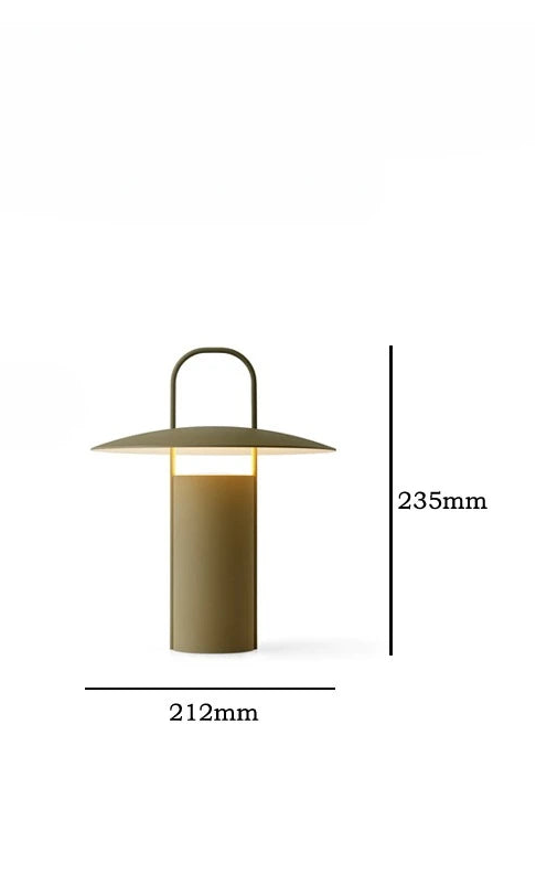 Lampe de chevet noir moderne