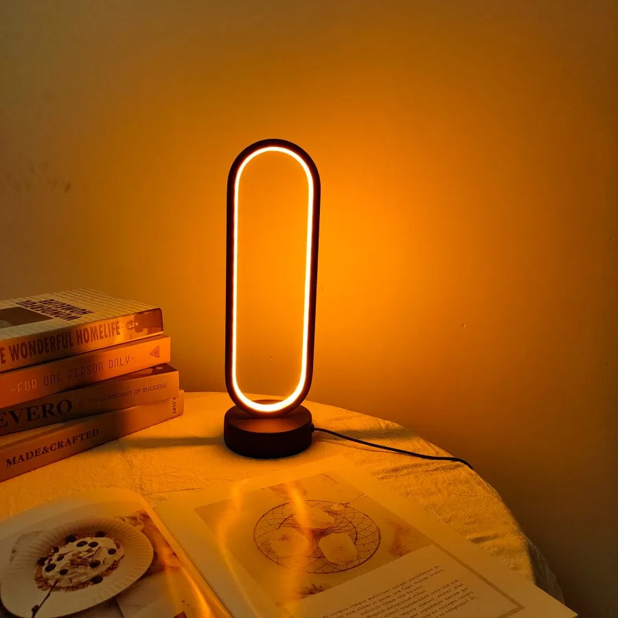 Lampe de chevet noire design