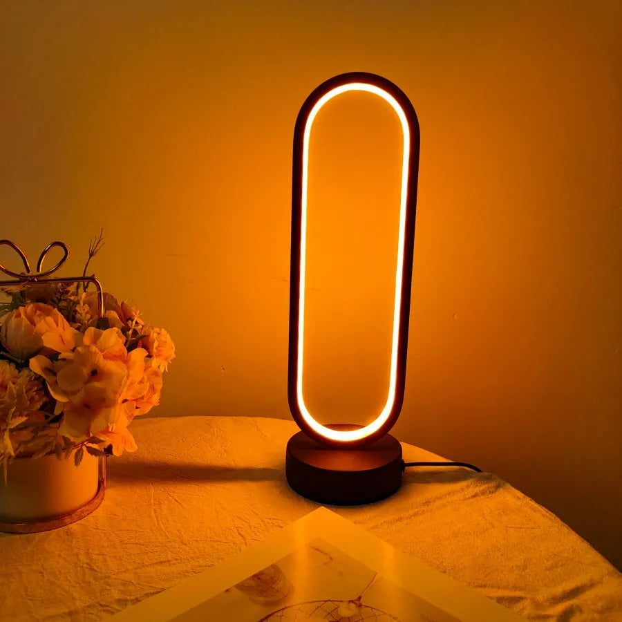 Lampe de chevet noire design