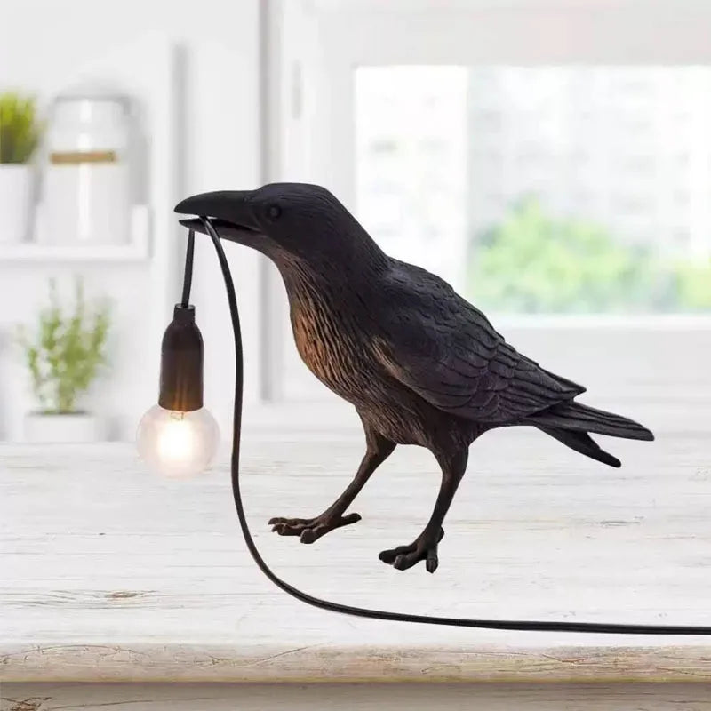 Lampe de chevet oiseau