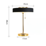 Lampe de chevet or et blanc - Vignette | Aura Douce 