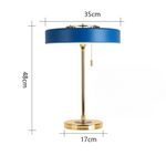 Lampe de chevet or et blanc - Vignette | Aura Douce 