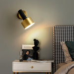 Lampe de chevet or et noir - Vignette | Aura Douce 