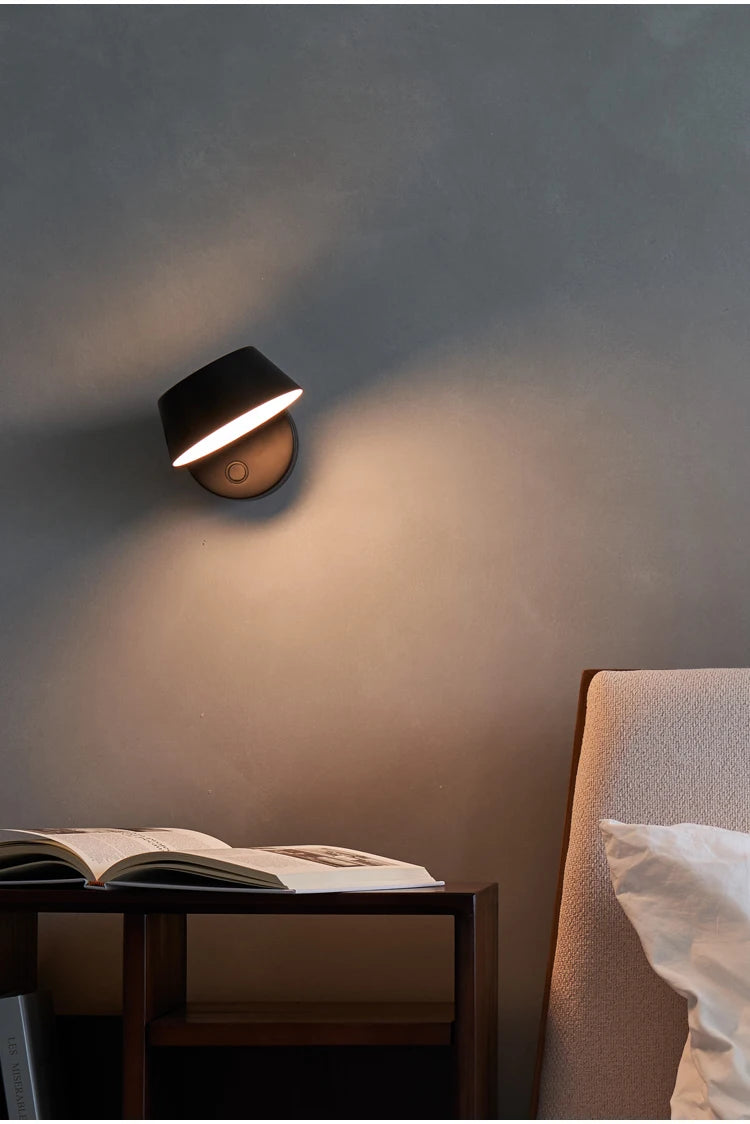 Lampe de chevet or rose