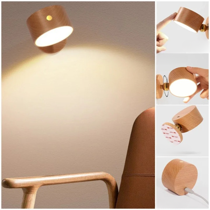 Lampe de chevet orientable