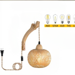 Lampe de chevet originale bois - Vignette | Aura Douce 