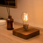 Lampe de chevet originale en bois - Vignette | Aura Douce 