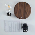 Lampe de chevet originale en bois - Vignette | Aura Douce 