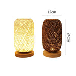 Lampe de chevet paille - Vignette | Aura Douce 
