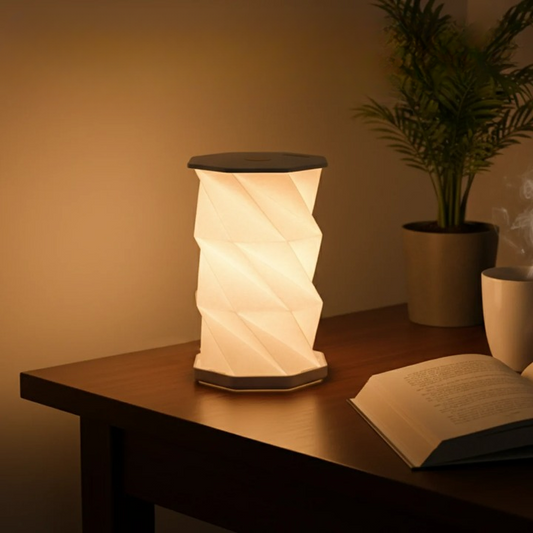 Lampe de chevet papier