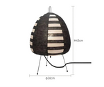 Lampe de chevet papier de riz - Vignette | Aura Douce 
