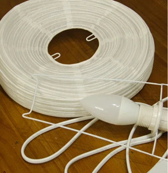 Lampe de chevet papier japonais