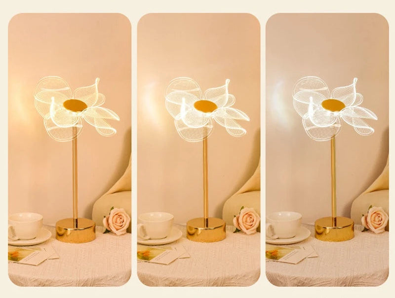 Lampe de chevet papillon