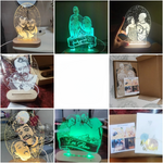 Lampe de chevet personnalisable - Vignette | Aura Douce 