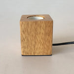 Lampe de chevet pied bois - Vignette | Aura Douce 