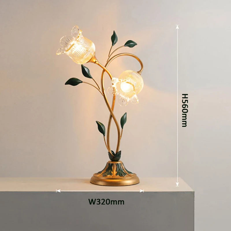 Lampe de chevet pied bronze