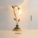 Lampe de chevet pied bronze - Vignette | Aura Douce 