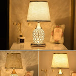 Lampe de chevet pied en verre - Vignette | Aura Douce 
