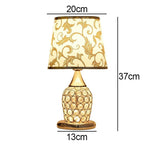 Lampe de chevet pied en verre - Vignette | Aura Douce 