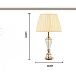 Lampe de chevet pied cristal - Vignette | Aura Douce 