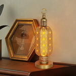 Lampe de chevet pied fer forgé - Vignette | Aura Douce 