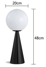 Lampe de chevet pied laiton - Vignette | Aura Douce 