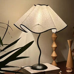 Lampe de chevet pied metal noir - Vignette | Aura Douce 