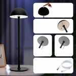 Lampe de chevet pied noir - Vignette | Aura Douce 