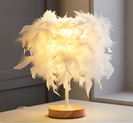 Lampe de chevet plume - Vignette | Aura Douce 