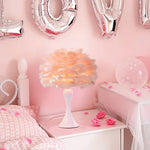 Lampe de chevet plume blanche - Vignette | Aura Douce 