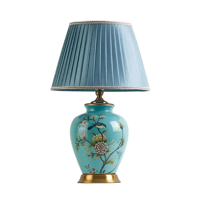 Lampe de chevet porcelaine