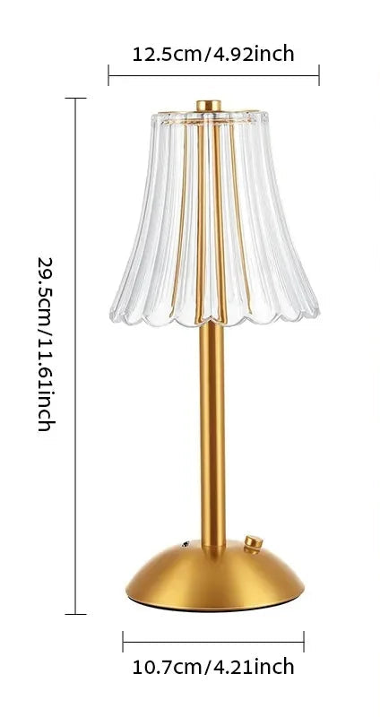 Lampe de chevet pour chambre à coucher sans fil