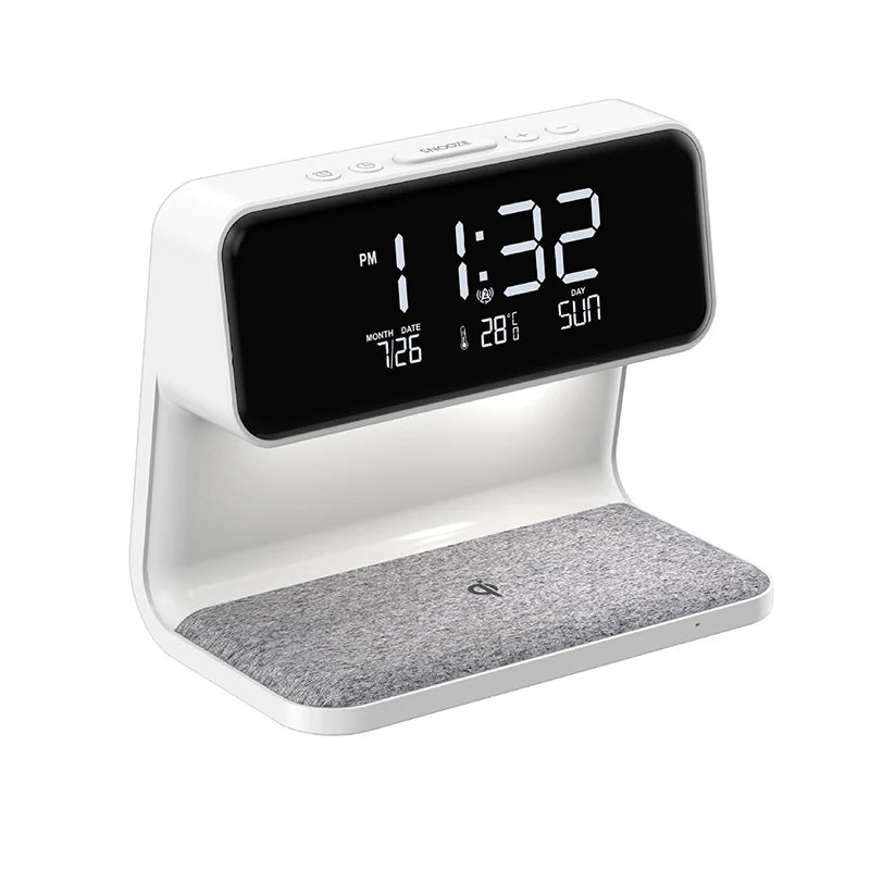 Lampe de chevet radio reveil