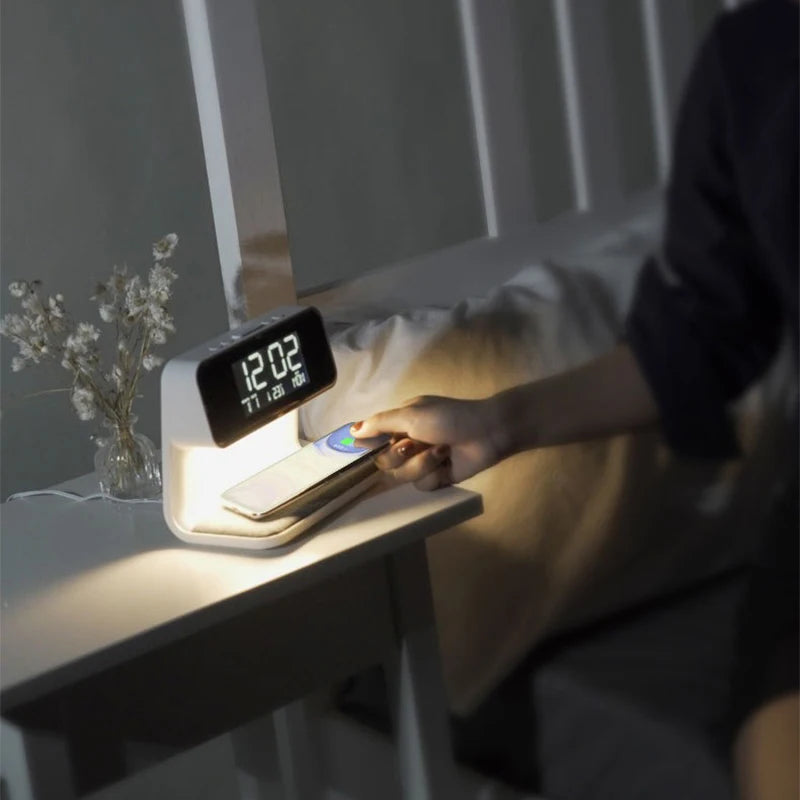 Lampe de chevet radio reveil