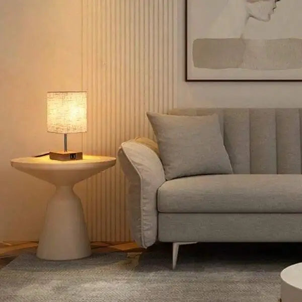 Lampe de chevet recharge telephone