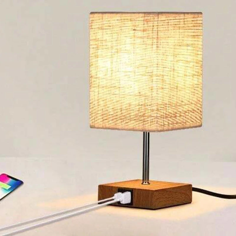 Lampe de chevet recharge telephone
