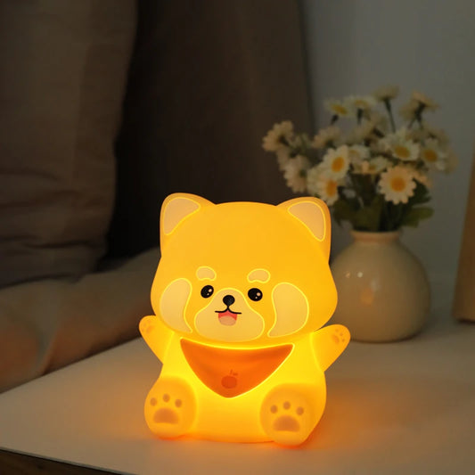 Lampe de chevet renard