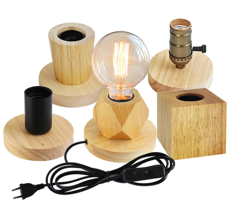 Lampe de chevet sans abat-jour