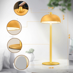 Lampe de chevet sans fil tactile - Vignette | Aura Douce 