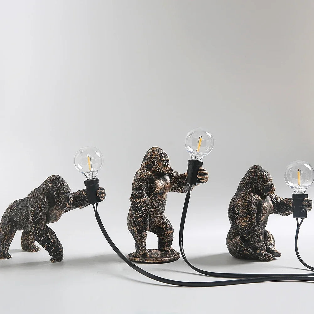 Lampe de chevet singe