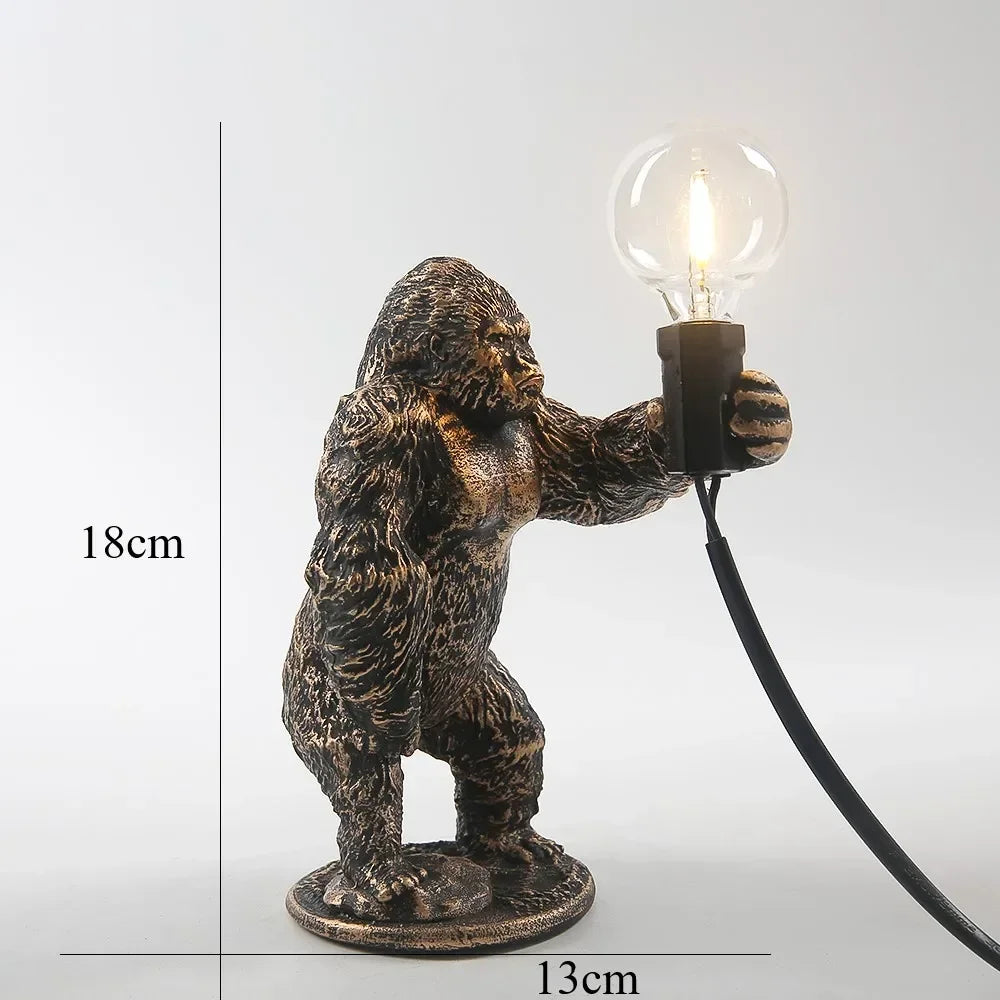 Lampe de chevet singe