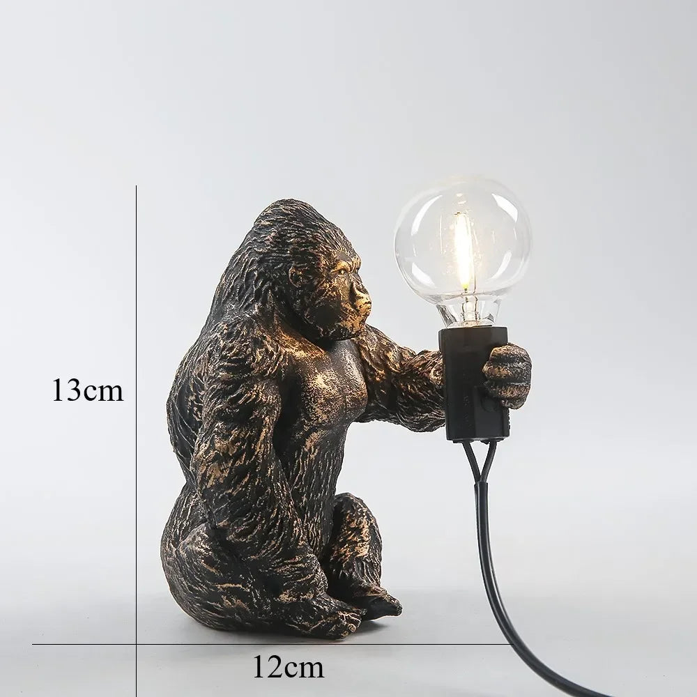 Lampe de chevet singe