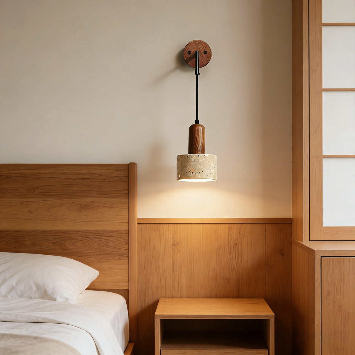 Lampe de chevet suspendu au mur