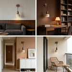 Lampe de chevet suspendu au mur - Vignette | Aura Douce 