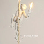 Lampe de chevet suspendu avec prise - Vignette | Aura Douce 