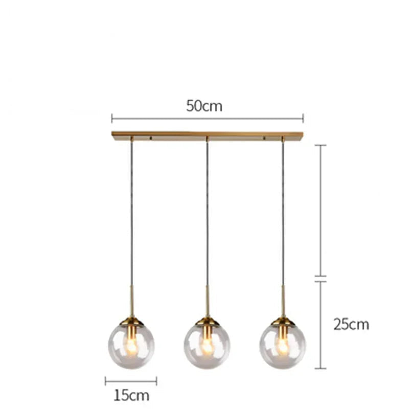 Lampe de chevet suspendues