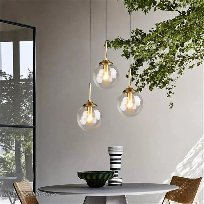 Lampe de chevet suspendues