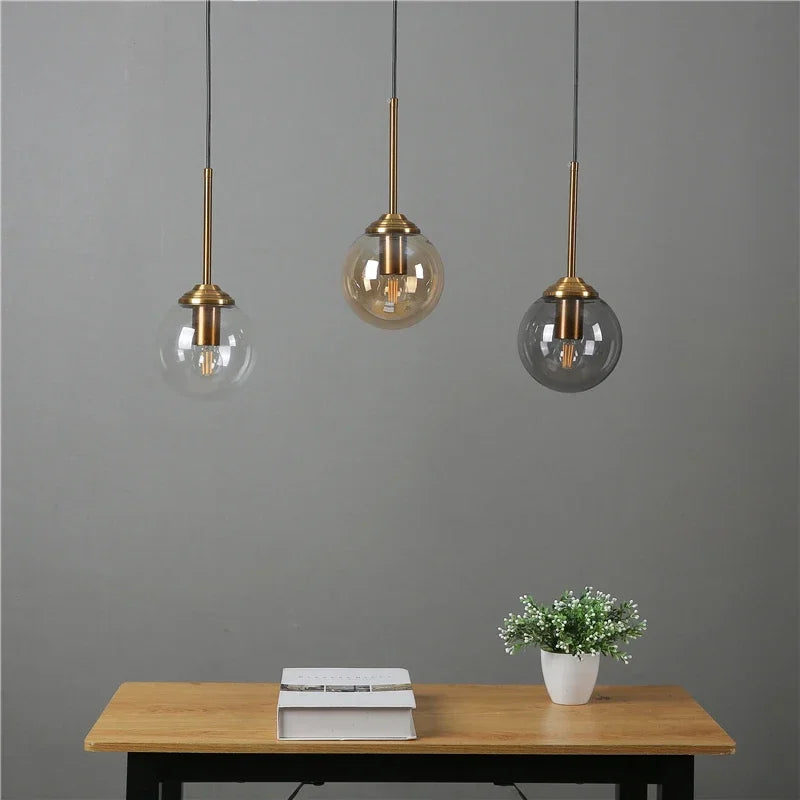 Lampe de chevet suspendues